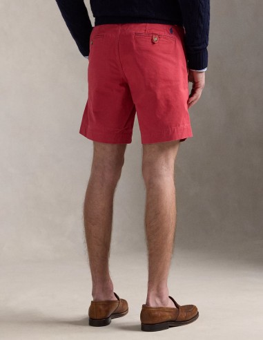 STRETCH STRAIGHT FIT CHINO SHORT
