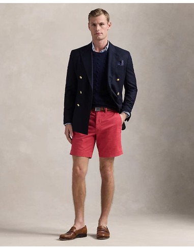 STRETCH STRAIGHT FIT CHINO SHORT