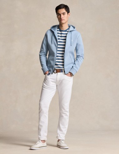 DOUBLE-KNIT FULL ZIP HOODIE