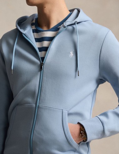 DOUBLE-KNIT FULL ZIP HOODIE