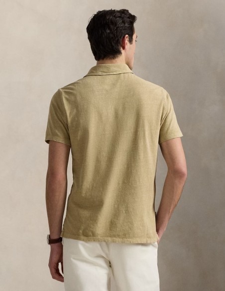 ΜΠΛΟΥΖΑ POLO COTTON-LINEN STANDARD FIT