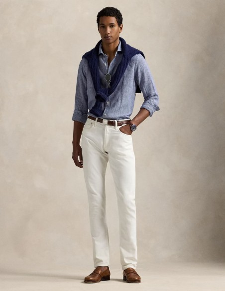 CUSTOM FIT LINEN SHIRT