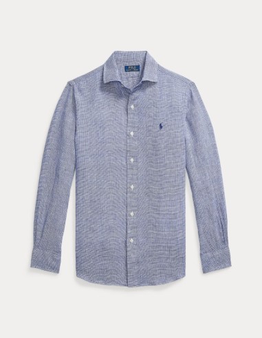 CUSTOM FIT LINEN SHIRT