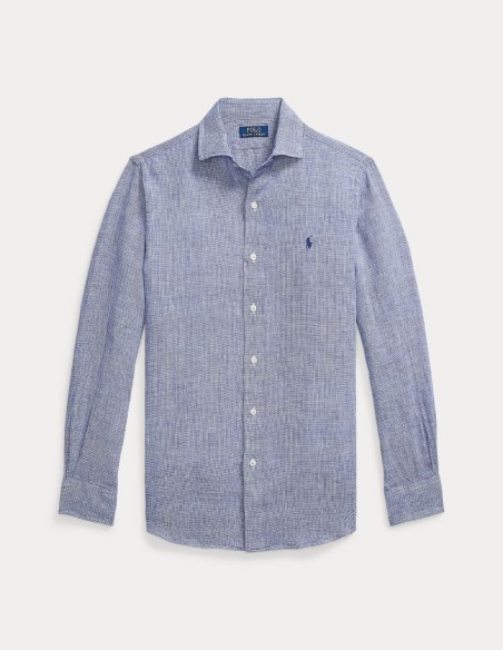 CUSTOM FIT LINEN SHIRT