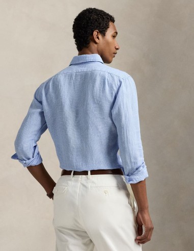 CUSTOM FIT LINEN SHIRT