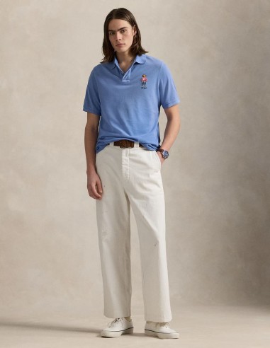 ΜΠΛΟΥΖΑ POLO MESH POLO BEAR CUSTOM FIT