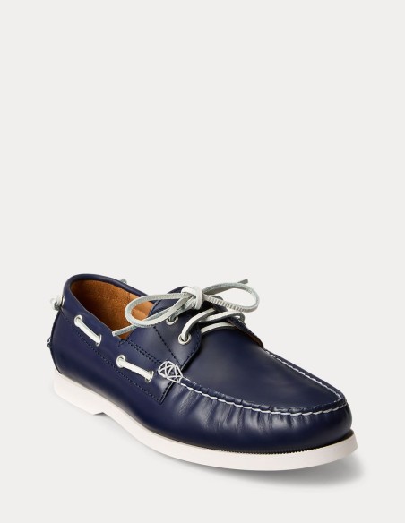 MERTON LEATHER BOAT SHOE