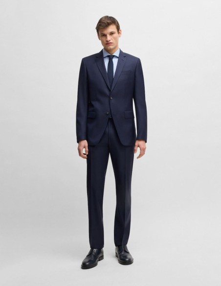 SLIM FIT CHECKED EASY IRON SHIRT