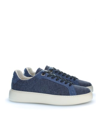 TRAINERS IN LINEN CANVAS &...