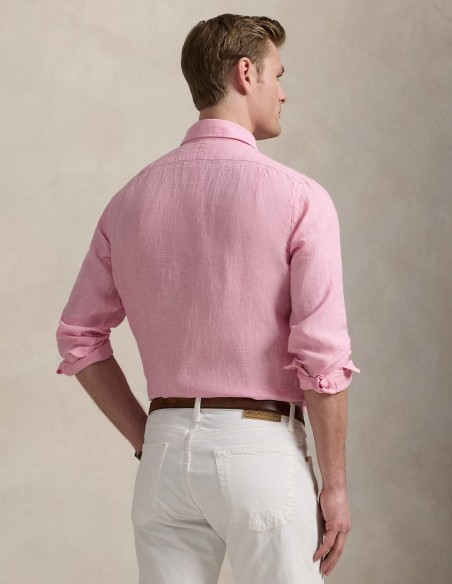 CUSTOM FIT LINEN SHIRT