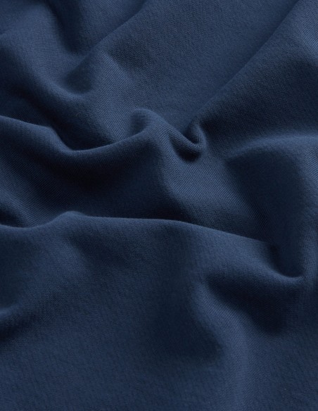 LIGHT COTTON-BLEND FULL-ZIP HOODIE