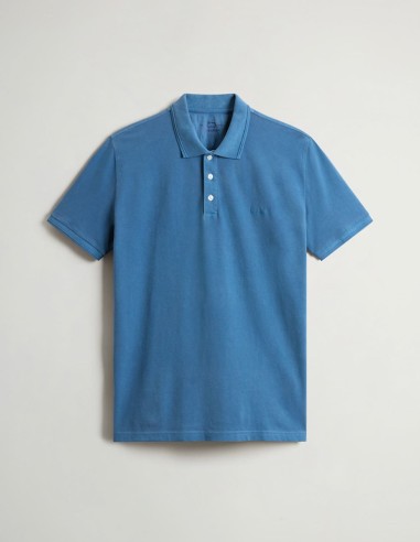 GARMENT-DYED MACKINACK POLO STRETCH...