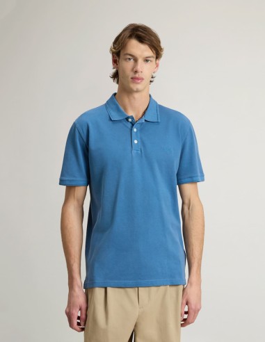 GARMENT-DYED MACKINACK POLO STRETCH...