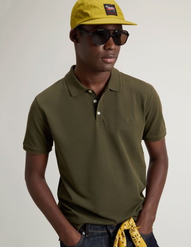 GARMENT-DYED MACKINACK POLO STRETCH...