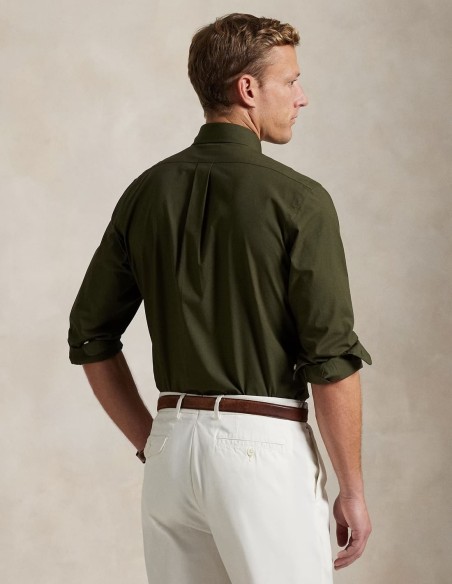 CUSTOM FIT STRETCH POPLIN SHIRT