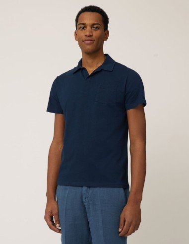 JERSEY POLO SHIRT WITH BREAST POCKET