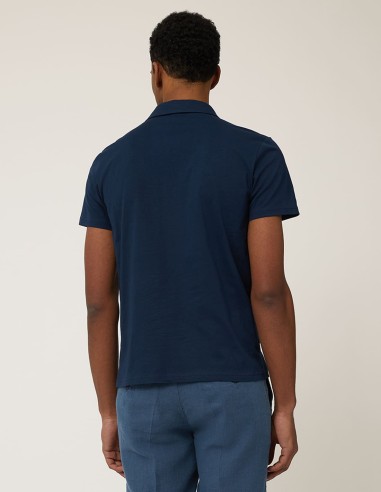 JERSEY POLO SHIRT WITH BREAST POCKET
