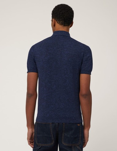 SLUB TWEED POLO SHIRT