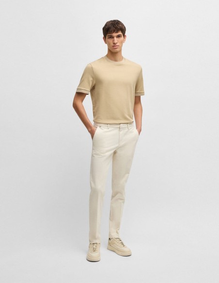 SLIM FIT CHINOS IN STRETCH GABARDINE