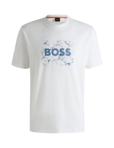 COTTON-JERSEY T-SHIRT WITH LOGO ARTWORK