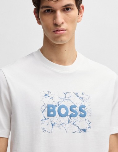 T-SHIRT WITH LOGO ARTWORK