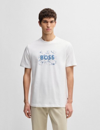 COTTON-JERSEY T-SHIRT WITH...