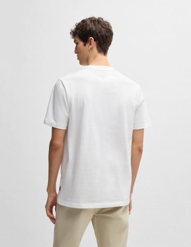 COTTON-JERSEY T-SHIRT WITH LOGO ARTWORK