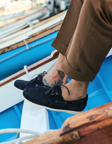 HAMPTONS SUEDE BOAT SHOES
