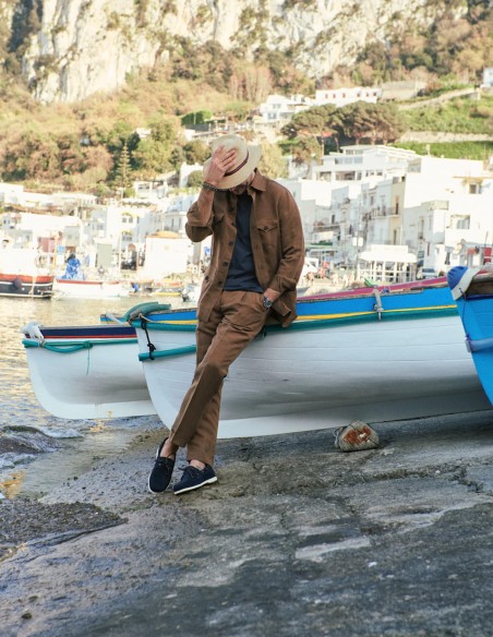 ΠΑΠΟΥΤΣΙ SUEDE BOAT HAMPTONS