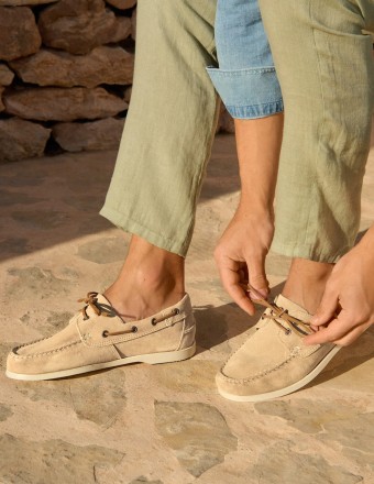 ΠΑΠΟΥΤΣΙ SUEDE BOAT HAMPTONS 2