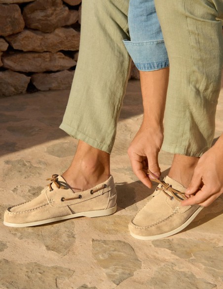 HAMPTONS SUEDE BOAT SHOES