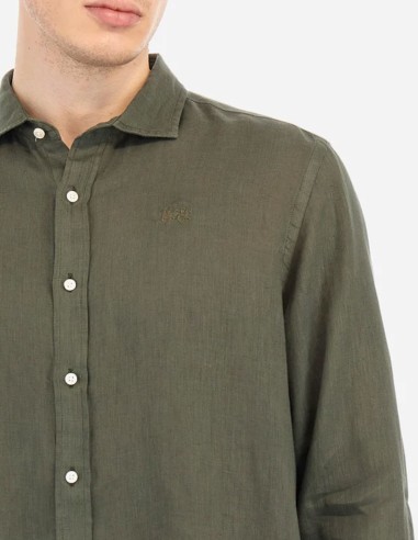 INNOCENT REGULAR FIT LINEN CANVAS SHIRT