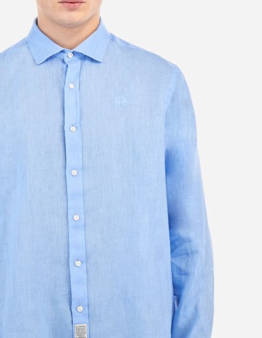INNOCENT REGULAR FIT LINEN CANVAS SHIRT