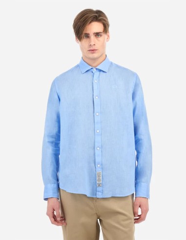 INNOCENT REGULAR FIT LINEN CANVAS SHIRT
