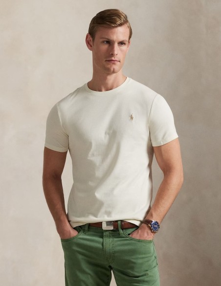 CUSTOM SLIM FIT JERSEY CREWNECK T-SHIRT