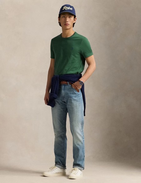 CUSTOM SLIM FIT JERSEY CREWNECK T-SHIRT