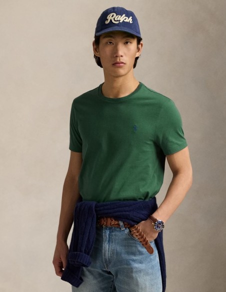 CUSTOM SLIM FIT JERSEY CREWNECK T-SHIRT