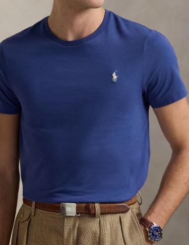 CUSTOM SLIM FIT JERSEY CREWNECK T-SHIRT