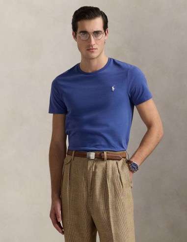 CUSTOM SLIM FIT JERSEY CREWNECK T-SHIRT