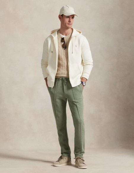 DOUBLE-KNIT FULL ZIP HOODIE