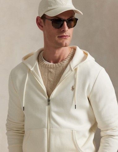 DOUBLE-KNIT FULL ZIP HOODIE