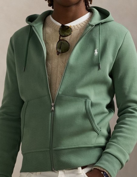 DOUBLE-KNIT FULL ZIP HOODIE