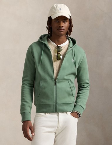 DOUBLE-KNIT FULL ZIP HOODIE