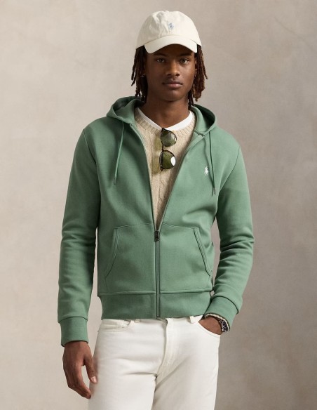 DOUBLE-KNIT FULL ZIP HOODIE