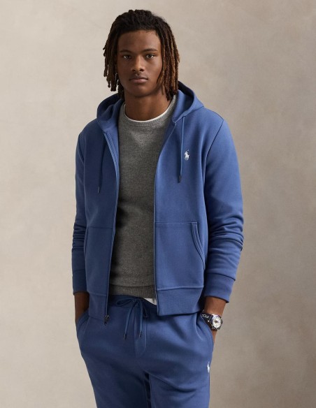DOUBLE-KNIT FULL ZIP HOODIE