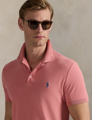 ΜΠΛΟΥΖΑ POLO STRETCH MESH CUSTOM FIT
