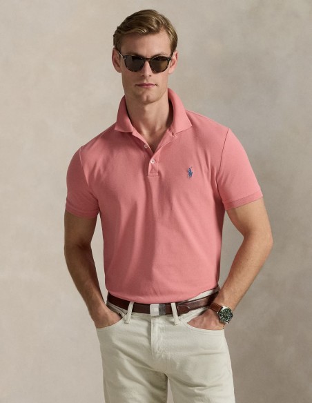 ΜΠΛΟΥΖΑ POLO STRETCH MESH CUSTOM FIT