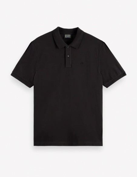 LOGO PIQUE POLO SHIRT