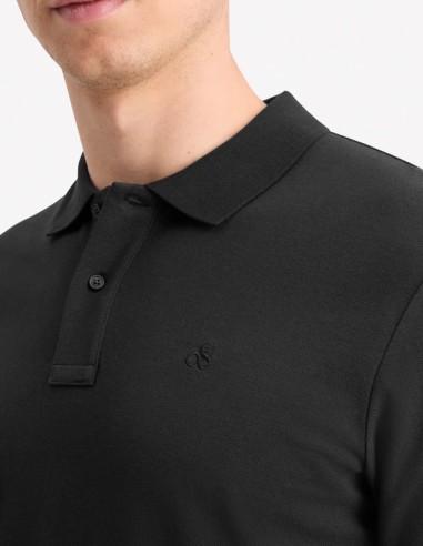 LOGO PIQUE POLO SHIRT