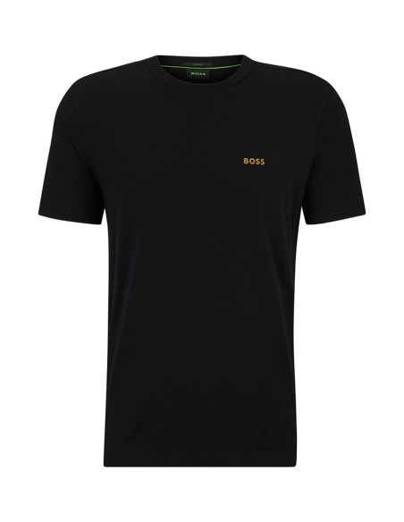 T-SHIRT REGULAR FIT WITH CONTRAST LOGO